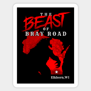 The Beast Of Bray Road Sticker